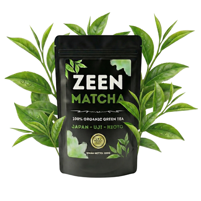 Matcha Japońska "Zeen" Uji-Kioto 100% Organiczna 100g
