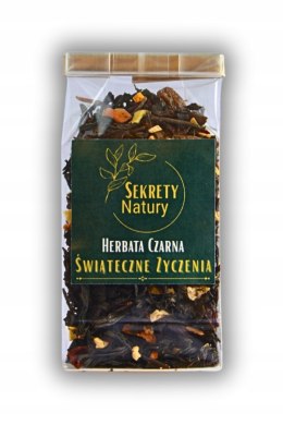 Czarna Herbata Premium - Świąteczne Życzenia - zimowy smak i aromat 30g