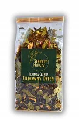 Czarna herbata Cudowny Dzień - owocowo-kwiatowa na dobry nastrój 50g