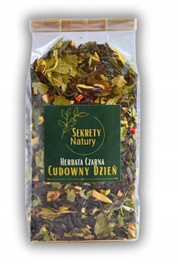 Herbata czarna premium Cudowny Dzień - porzeczka, ananas, malina 80g