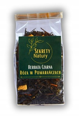 Róża w Pomarańczach - czarna herbata z bergamotką i skórką pomarańczy 30g