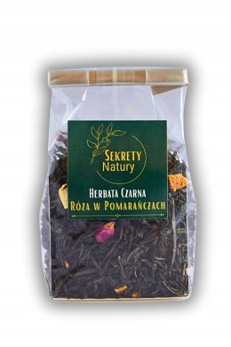 Róża w Pomarańczach - czarna herbata z bergamotką i skórką pomarańczy 50g