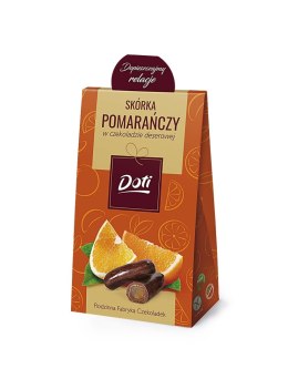 Skórka pomarańczy w czekoladzie deserowej DOTI 50g - elegancka torebka